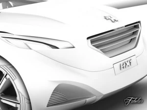 peugeot hx1 20 3D Model