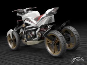 yamaha tesseract 3D 모델