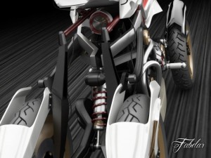 yamaha tesseract 3D 모델