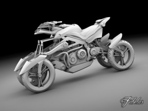 yamaha tesseract 3D 모델