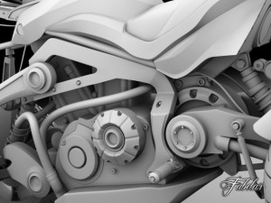 yamaha tesseract 3D 모델