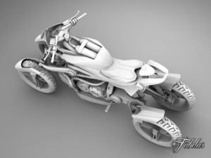 yamaha tesseract 3D 모델