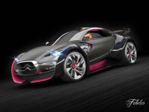 citroen survolt 3D Model