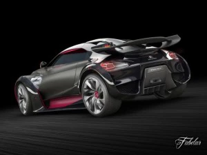 citroen survolt 3D Model