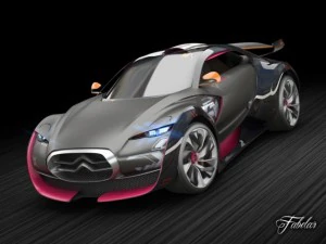 citroen survolt 3D Model