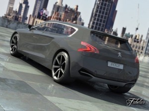 peugeot concept pack 1 20 Modelo 3D