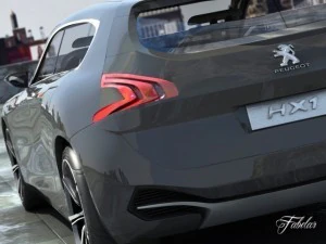 pacote conceito peugeot 1 20 Modelo 3D