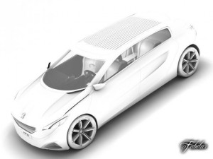 peugeot concept pack 1 20 Modelo 3D