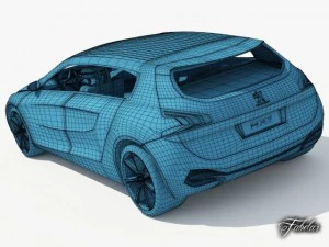 peugeot hx1 3D Model
