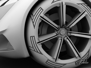 peugeot hx1 3D Модель