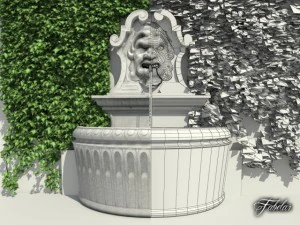 fountain 9 3D Model