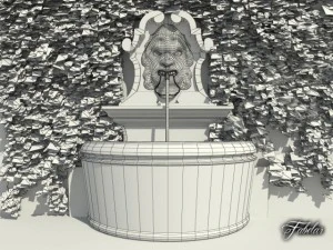 fountain 9 3D Model