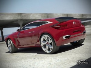 citroen gq concept 20 3D Модель