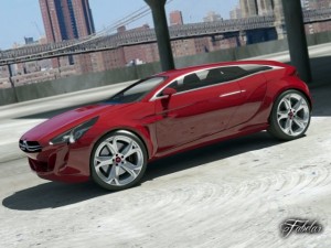 citroen gq concept 20 3D Модель