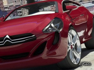 citroen gq concept 20 3D Модель