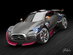 citroen concept pack 2 3Dモデル