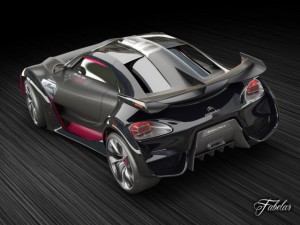 citroen concept pack 2 3Dモデル