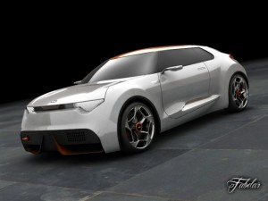 kia provo concept Modelo 3D