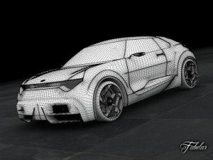 kia provo concept 3D Model