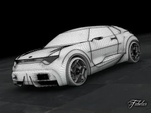 kia provo concept 3D Model
