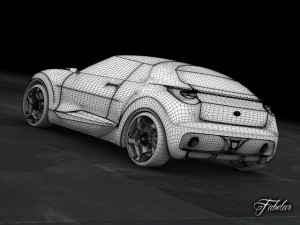 kia provo concept 3D Model