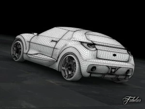 kia provo concept 3D Model