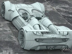 ferrari celeritas 3D Model