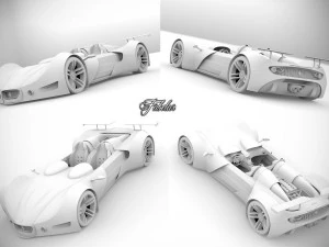 ferrari celeritas 3D Model
