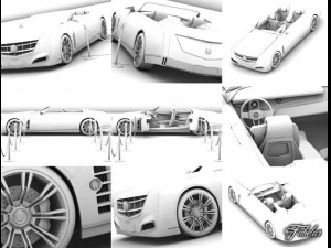 cadillac ciel 20 3D Model
