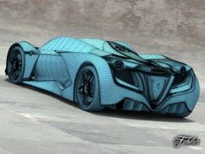 ferrari impronta concept 3D Model