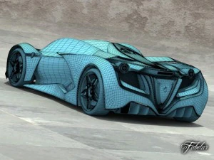 ferrari impronta concept 3D Model