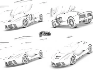 Laferrari 20 3D Model
