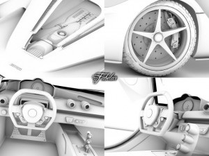 Laferrari 20 3D Модель