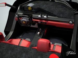 laferrari blueprints 3D Model