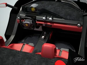 laferrari blueprints 3D Model
