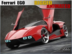 ferrari ego concept Modèle 3D