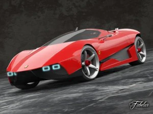 ferrari ego concept 3D Model