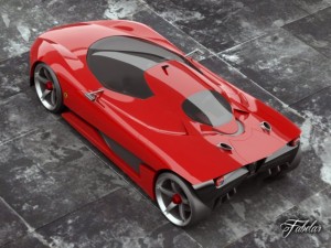 ferrari ego concept Modèle 3D