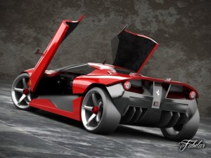 ferrari ego concept Modèle 3D