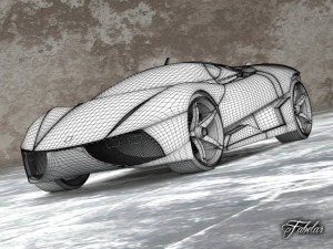 ferrari ego concept Modèle 3D
