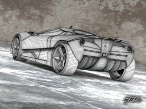 ferrari ego concept Modèle 3D