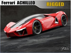 ferrari achilleo concept 3D Модель
