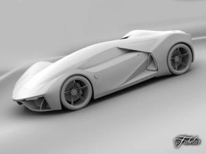 ferrari achilleo concept 3D Model