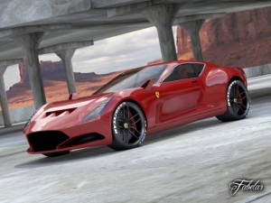 ferrari 612 gto concept 3Dモデル