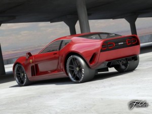 ferrari 612 gto concept 3Dモデル