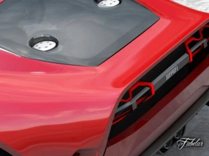 ferrari 612 gto concept 3D Model