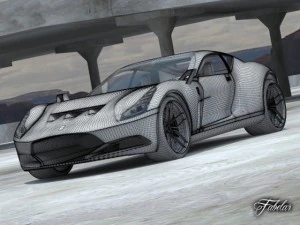 ferrari 612 gto concept 3D Model