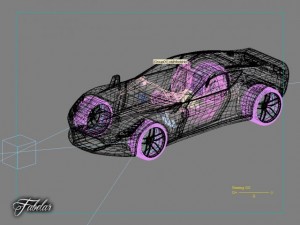 ferrari 612 gto concept 3Dモデル