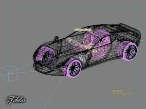 ferrari 612 gto concept 3D Model