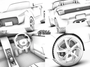 daihatsu dx concept 3D Model